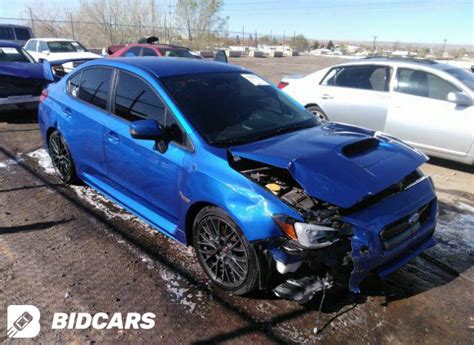 2017 Subaru Wrx Sti JF1VA2M6XH9822265 Bid History BidCars