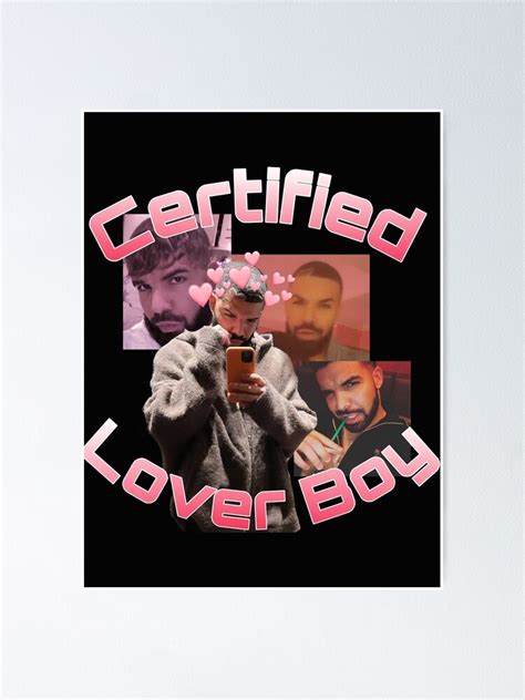 Certified Lover Boy Bbl Drake Poster For Sale By Villanuevabuzua