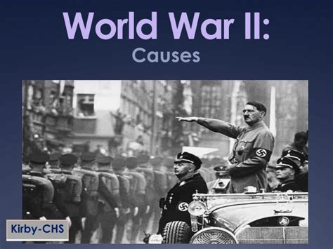 Causes of WWII Power Point