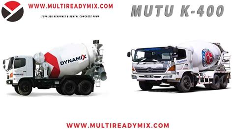 Harga Beton Cor Ready Mix Mutu K400 Multi Ready Mix