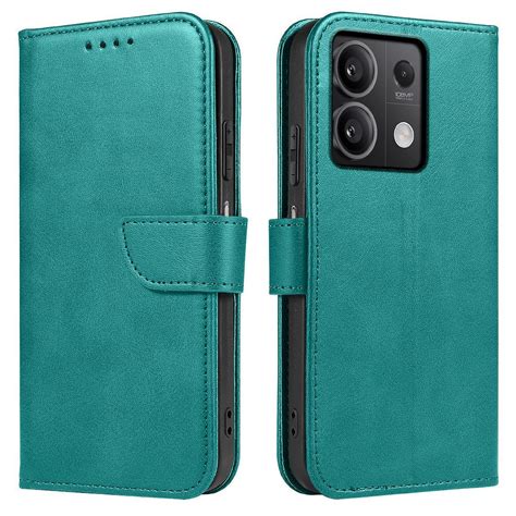 Etui do Xiaomi Redmi Note 13 Pro 5G Skórzane PORTFEL SKIN CASE Szkło