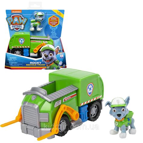 Paw Patrol Rocky Spin Master 20114325 Щенячий патруль Рокки и ...