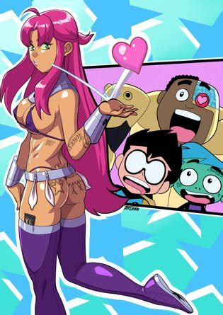Slutfire Teen Titans Luscious Hentai Manga Porn