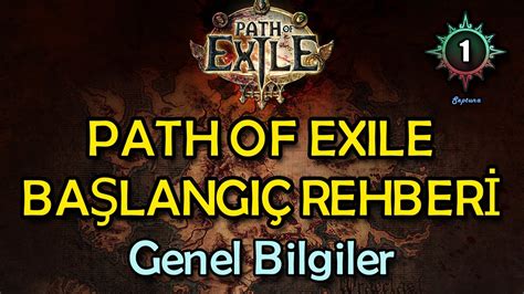 Path of Exile Başlangıç Rehberi Genel Bilgiler Türkçe 1 YouTube