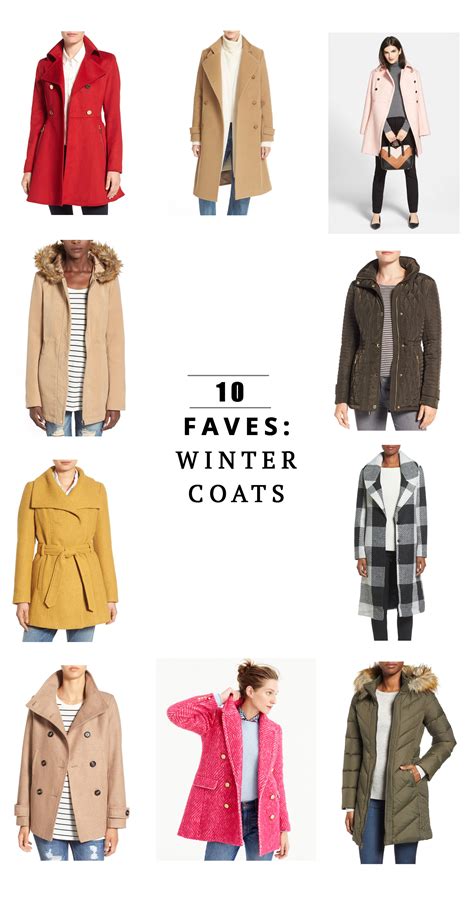 10 Favorite Winter Coats - In Honor Of Design