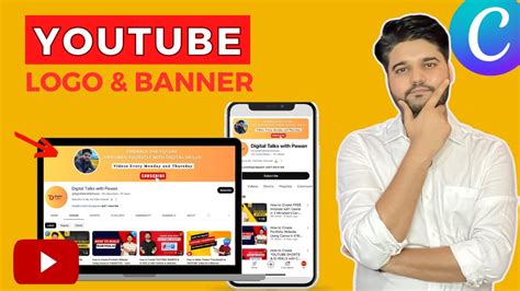 How To Design Youtube Channel Logo And Banner In 5 Minutes With Canva