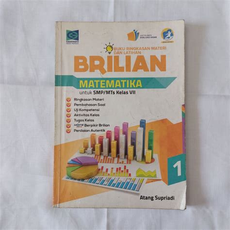 Jual Brilian Buku Ringkasan Materi Dan Latihan Matematika Smp Kelas Vii