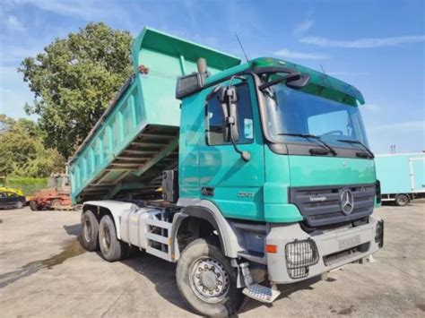 Mercedes Benz Actros 3341 Ak 6x6 Tractor Kipper 2weg Double Use