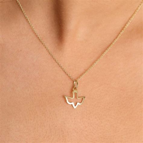 Dove Necklace - Etsy