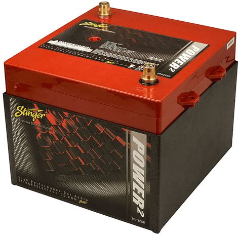 Stinger Spp2250 12 Volt Dry Cell Battery 2250 Amps Power2 Series 6000 Watts New