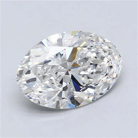 carat white ct   oval cut lab grown diamond igi certified cvd
