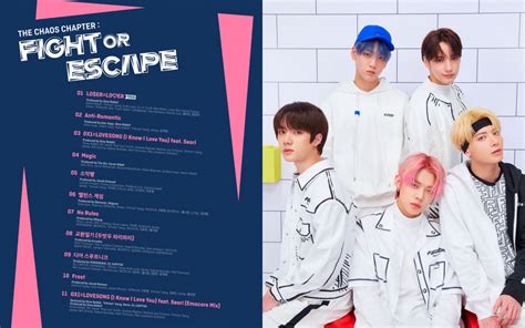 TXT Unveils The Tracklist For The Repackaged Album The Chaos Chapter