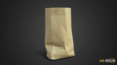 Paperbag 3D models - Sketchfab