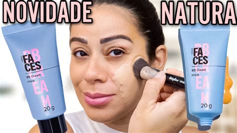 TESTEI O NOVO BB CREAM DA NATURA YouTube