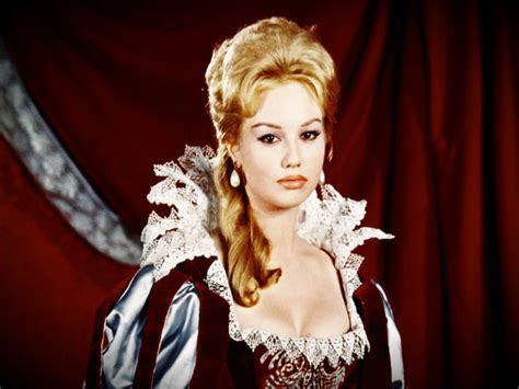 French Actress Mylène Demongeot As Milady De Winter In The Movie Les