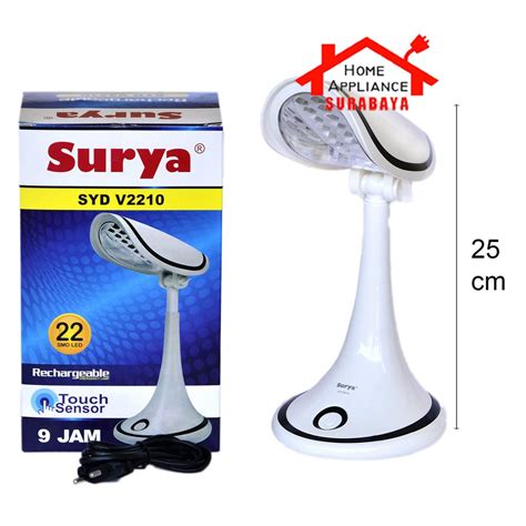 Jual Lampu Baca Lampu Meja Belajar Sentuh Surya SYD V2210 22 SMD LED