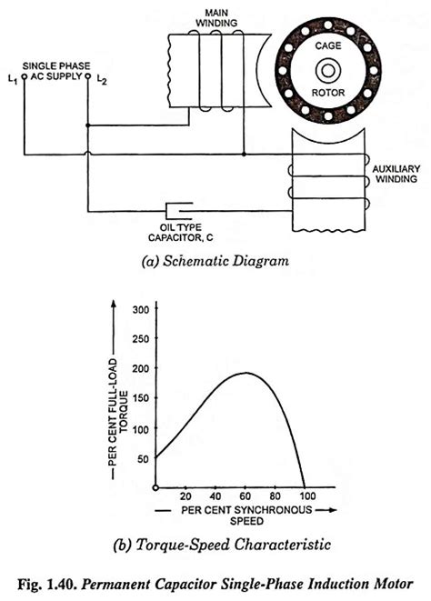 Permanent Capacitor Single Phase Induction Motor Eeeguide