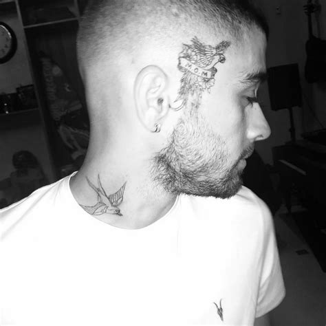 Zayn Malik Face Tattoo Picture | Glamour UK