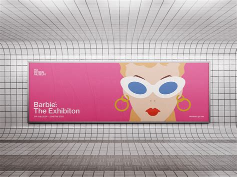 Barbie: The Exhibition Poster :: Behance