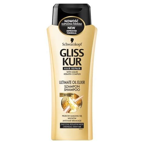 Gliss Ultimate Repair Shampoo Szampon Do W Os W Mocno Zniszczonych I