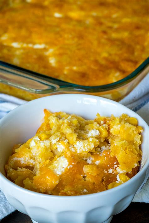 Cheesy Jiffy Corn Casserole – 12 Tomatoes