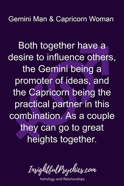 Capricorn and Gemini Compatibility: Sex, Love, and Friendship ...