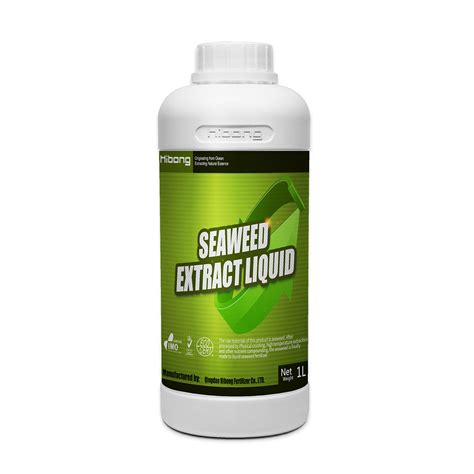 Seaweed Extract Liquid Fertilizer Produced By Biological Enzymolysis