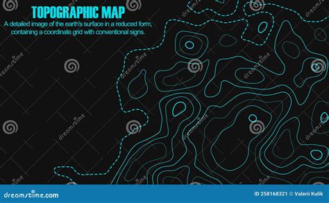 Mappa Topografica Contesto Geografico Dello Sgravio Mappe Di Contorno