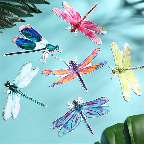 Snapklik.com : 12 Pieces Dragonfly Screen Door Magnets Double Sided