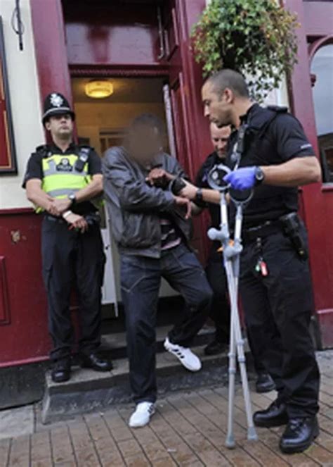 Updated With Video Five Arrests In Police Raid On West Bromwich Pub