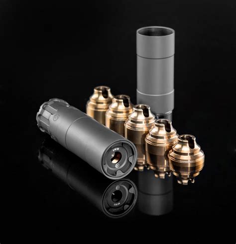 RUGGED OBSIDIAN 9 MODULAR 9MM SUPPRESSOR INCLUDES 1 2X28 PISTON