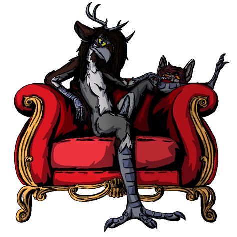 Rule 34 Anthro Antlers Avian Bajer Jurij Bajer Bird Bisexual Blush Cervid Chair Corvid