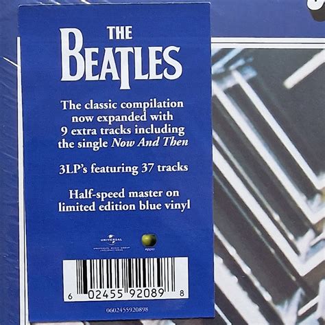 The Beatles 1967 1970 Limited Edition Triple Blue Vinyl 3lp Ebay