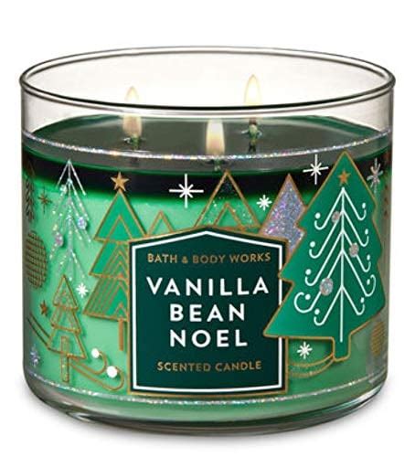 Bath And Body Works Vanilla Bean Noel Candle Best Christmas Candles