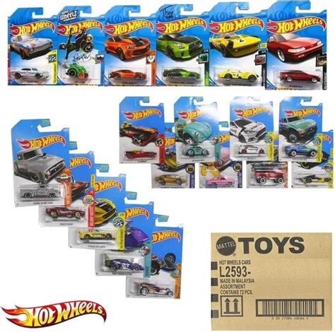 Mattel Hot Wheels Caja Con 72 Autos De Precio Guatemala Kemik