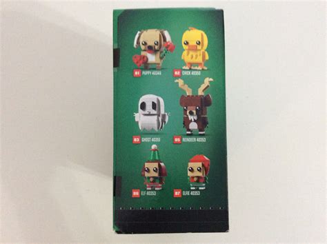 Lego BrickHeadz 40353 Reindeer 85 Elf 86 And Elfie 87 Seasonal