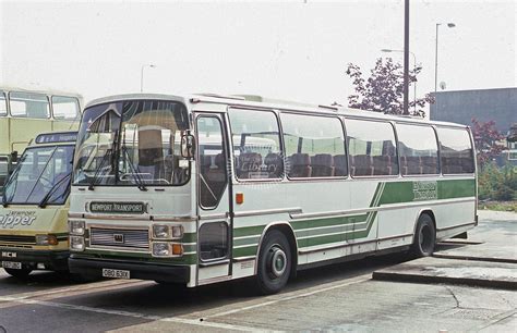 The Transport Library Newport Leyland Trctl Obo X At Depot Garage