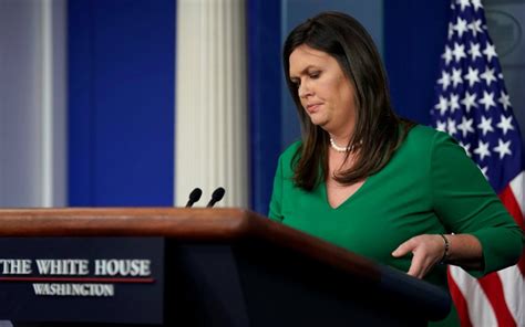 Sarah Huckabee Sanders Suggests Days of Traditional Press Briefing Are Over