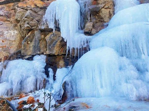 绝美来菏泽青龙山邂逅冰挂奇观开启一场冰雪奇缘 世界