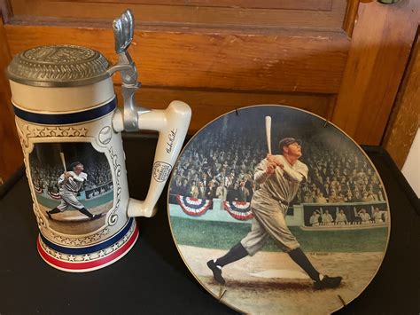 Babe Ruth The Called Shot Bradford Museum Delphi Porcelain K Trim Limited Edition Plate