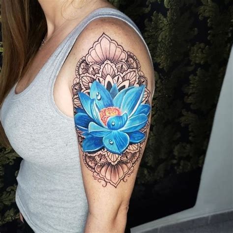 Egyptian Blue Lotus Flower Tattoo | Best Flower Site