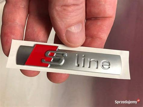 Nowy Klejany Znaczek Sline S Line Emblemat Logo Zamo Sprzedajemy Pl