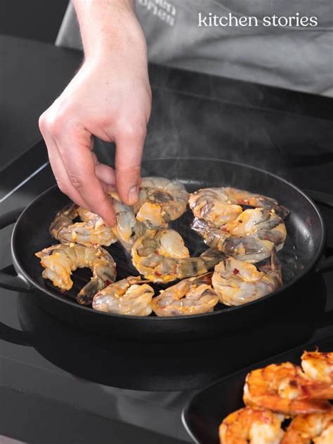 Spicy coconut-marinated grilled shrimp | Kitchen Stories Recipe Video