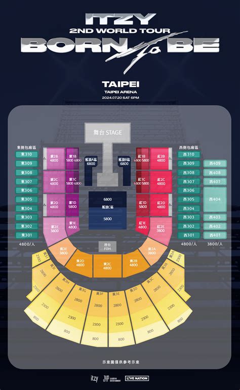 Itzy 2nd World Tour In Taipei Taipei Arena