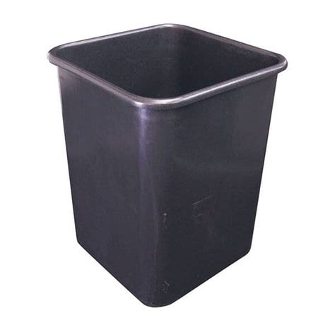 Square Bin 60 Litre Black Ifp Group