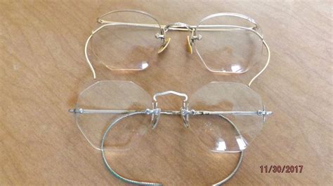 Vintage Pairs Of Vintage Gold Filled Eyeglasses B L Bausch Lomb