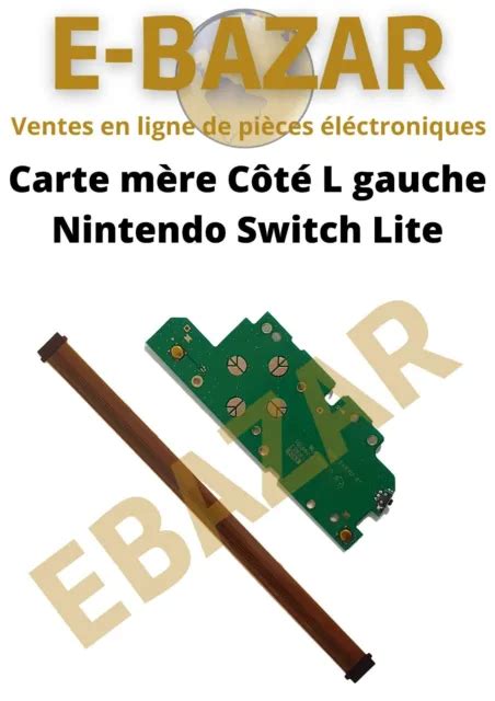 CARTE MÈRE ORIGINAL Haute Qualite Côté L gauche Bouton D Nintendo