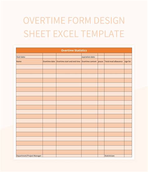 Free Overtime Sheet Excel Template Templates For Google Sheets And ...