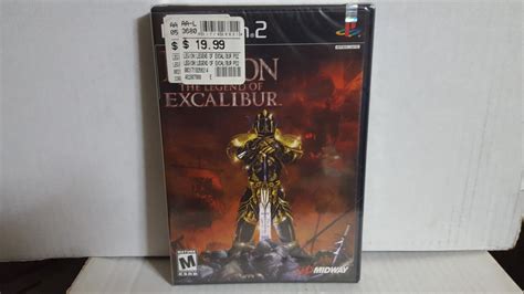 Legion The Legend Of Excalibur Sony Playstation 2 Ps2 2002 New