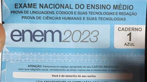 Gabarito Enem 2023 Prova Azul - Gabarito prova azul Enem 2023: acesse a correção do modelo
